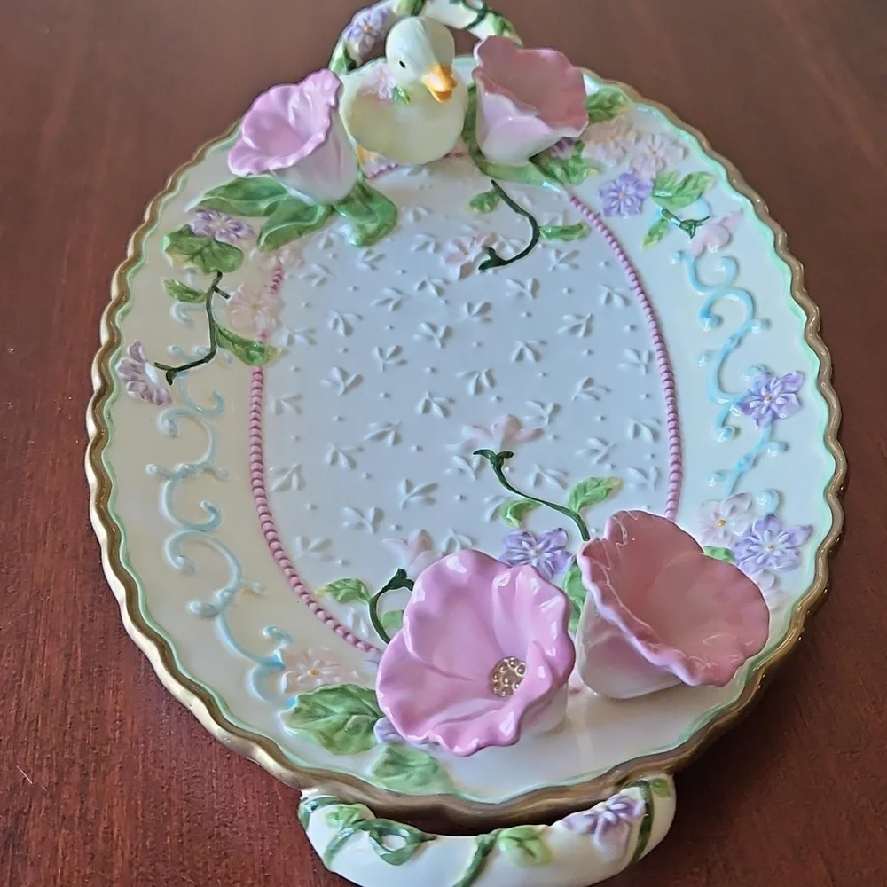 Springtime Collection 2001 Platter Plate. NIB! - Picture 13 of 17
